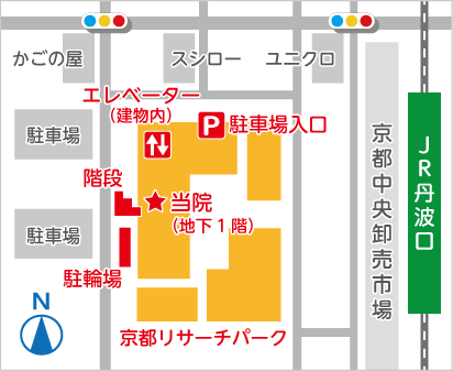 あさみ歯科クリニック｜周辺地図